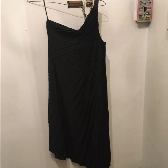 CHRISTIAN DIOR PLEATED ONE SHOULDER DRESS - Picture 1 of 7